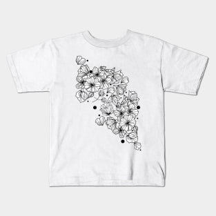 Flowerbed Kids T-Shirt